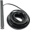 Iverntech Protezione antipolvere, morbida striscia di guarnizione per serie 20, 6 mm, tipo V, tipo T, slot per profilo in alluminio (nero, 5 m)