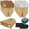 Tomkity 10 Sacchetti per Folletto VK130 VK131 131SC con 1 Filtro Hepa e 2 Filtri motore Ricambi per Aspirapolvere Vorwerk