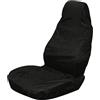KEORHEZ Coprisedili per Auto, Rivestimento per Sedile Auto Anteriore, Fodera per Sedile Auto Anteriore, Rivestimento Universale per Sedili Anteriori, Coprisedili per Auto per Officina, Lavoro, (Nero)