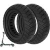 VOLOHAS 8,5 x 3 pneumatici in gomma piena, 8,5 x 3 ruote di ricambio, 8 1/2 x 3, pneumatici solidi per KUKIRIN G2 Pro/Zero 9/Vsett 8/9/9+/Inokim Light 2/Kugoo Kirin X1, scooter elettrico a prova di