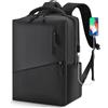 SPAHER Zaino da Viaggio Aereo 40x30x20 Wizzair Bagaglio a Mano Zaino Porta PC 15,6 Pollici Zainetto Impermeabile 25L Donna Uomo per Lavoro Università Ufficio Scuola Backpack