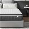 BedStory Materasso a molle insacchettate, 90 x 200 cm, H3/H4, durezza 20 cm, Oeko-TEX, grigio scuro