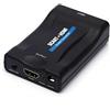 topolenashop Convertitore Da Scart A Hdmi Adattatore Video Audio Stereo Tv 1080p Full Hd