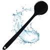 VWMYQ Spazzola in silicone per la schiena, per doccia, spazzola a doppia faccia con manico lungo per doccia, esfoliante e massaggiante, può produrre schiuma più ricca per uomini e donne