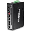 Trendnet Switch di rete 6 porte INDUSTRIAL Din Rail Black TI G62 Gigabit
