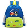 willikiva Zoo carino zaino 3d per bambini zaino per ragazzi e ragazze zaino per bambini impermeabile prescolare, Macchina blu., Taglia unica