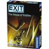 Thames & Kosmos - EXIT: The House of Riddles - Level: 2/5 - Unique Escape Room Game - 1-4 Players - Puzzle Solving Strategy Board Games for Adults & Kids, Ages 10+ - 694043