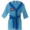 hermet Accappatoio con cappuccio Originale GORMITI 100% Spugna di puro cotone Velour Bimbo Bambino (8/9 anni)