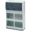 ROSI Quadro vuoto IP65 16mod per 4 prese CEE - 18.3001