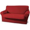 SaRani Copridivano Elasticizzato Genius 2 3 4 Posti Antimacchia Salvadivano Vari Colori (Bordeaux, Due posti)