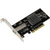 KALEA-INFORMATIQUE Scheda controller PCIe x8 di rete fibra 10G SFP+ con chipset I82599 X520