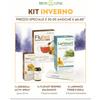 Bios Line Apix Kit Inverno con Sedigola Activ Spray 30 ml + Flufast Respiro Balsamico 9 Bustine + Lacrimucil Tosse e Gola 12 Buste