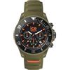 ICE-WATCH - ICE chrono Khaki orange - Orologio verde Unisex con Cinturino in plastica - 021427 (Medium)