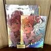 Mobile Suit Gundam THE WITCH FROM MERCUR THE WITCH FROM MERCURY C102 Limited Art Book and Folder Mobile Suit Gundam NUOVO