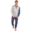 o-day Wanted | Pigiama Uomo Invernale Lungo 100% Caldo Cotone Interlock in Scatola Idea Regalo di Natale Pigiama Uomo Cotone Lungo Adulto Ragazzo Fantasie Eleganti Abbigliamento Casa (L, Modello 9)
