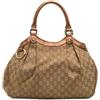 Gucci Pre-Owned - Borsa tote Sukey media in tela GG 2016-2025 - Donna - tela/pelle di vitello - Taglia unica - Marrone