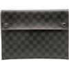 Louis Vuitton Pre-Owned - Clutch Damier Graphite Alpha Pochette GM in tela Damier Graphite 2019 - unisex - tela - Taglia unica - Nero