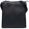 Fendi Pre-Owned - Borsa a tracolla in tela cerata con motivo Zucca 2010-2025 - unisex - tessuto - Taglia unica - Nero