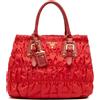 Prada Pre-Owned - Borsa a tracolla Gaufre in tessuto 2000-2025 - Donna - nylon - Taglia unica - Rosso