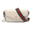 Gucci Pre-Owned - Borsa a tracolla Ophidia Pochette mini in tessuto GG Supreme 2016-2025 - Donna - tessuto/pelle di vitello - Taglia unica - Marrone