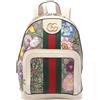 Gucci Pre-Owned - Zaino Flora Ophidia piccolo in tessuto GG Supreme 2000-2015 - unisex - tessuto/pelle di vitello - Taglia unica - Marrone