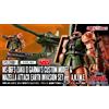 Bandai ROBOT SPIRITS SIDE MS MS-06FS Zaku II Garma's Custom Model & Mazella Attack set