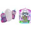 Takara Tomy NUOVO Takara Tomy nato! Umo Woomo Kira-rame giardino rosa e viola HATCHIMALS