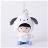 Sanrio Mob Psycho 100 III × Personaggi Sanrio 6 Tipo Munyugurumi Peluche...