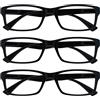 OPULIZE Marrone Tartaruga Lettori Valore 3 Pacco Uomo Donna Uvr3092Br +1,00-88 Gr