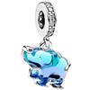Feitery Elefante Viaggi e Animali Charm Oro Ciondoli Libellule Bracciale Compatibile Regalo