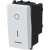 Aigostar Interruttore bipolare 20A bianco compatibile anche con Vimar Plana