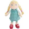 HABA Bambola di peluche Linnéa, in morbido tessuto, 25 cm, per neonati e bambini piccoli, senza velcro o cuciture fastidiose, ideale per i 6 mesi, perfetta per il periodo del bambino, 2011848001