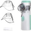 TopYart Aerosol Portatile, Aerosol Silenzioso per Adulti e Bambini, Aerosol Ultrasuoni Comprende 2 Maschere e 1 Boccaglio, Ideale Per la Casa e Per i Viaggi