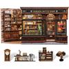 Does not apply Book Nook Kit - Casa Prefabbricata Miniature DIY House 3D Puzzle in Legno Con De