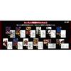 Chugai Mining Trigun Maximum Trading PET Cards Set completo di 12 Chugai Grace Cafe Limited