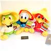 Disney Set 3 Peluche Disney Tre Caballeros Paperino Jose Carioca Panchito Nuovo