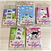 Bandai Set di 5 adesivi Tamagotchi Nostalgic Cancelleria Profilo Libro Blocco Note G...