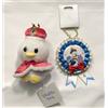 Disney Paperino Peluche Giocattolo Urupocha-chan & Badge Rosetta COMPLEANNO D...