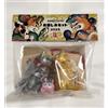 Konatsuya Fun Set 2025 Negora Shibara Cat Daruma Set Soft Vinyl Figure Sofubi