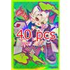 Konami Yu-Gi-Oh! Rush Duel Dicemite Girl Chirori Card Protector 40 pezzi 3,5 x 2,48 ...