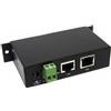 EXSYS Iniettore Gigabit Ethernet PoE da 12 V a 24 V Morsettiera incl