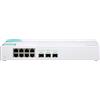 QNAP QSW-308S switch di rete Non gestito Gigabit Ethernet (10/100/1000) Bianco