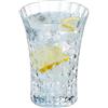 Cristal D'Arques 36 cl - Lady Diamond Bicchiere Bibita in Vetro - Set 6 Pezzi