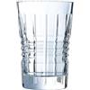 Cristal D'Arques 36 cl - Rendez Vous Bicchiere Bibita in Vetro - Set 6 Pezzi