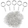 Ruidee 300Pezzi Gancio a Vite con Occhiello 19.6x9.6mm Viti Occhiello Ganci per ciondoli Eyepins Gancetti a Mini Vite Perno Occhio per Fai da Te Artigianato (YJQ2)