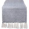 dii intrecciato cotone runner perfetto per estate, feste e uso quotidiano Lavorato a maglia 15x72 French Blue
