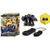 Takara Tomy NUOVO Takara Tomy Jinkiittai BUTTOBUSTER Black Zunk Crusher RC Battle Robot J...