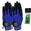 Zero Friction - Guanti da golf per la mano sinistra, unisex, taglia unica, colore: blu