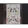 Model Factory Hiro MFH Model Factory Hiro 1/24 Ferrari 512BB LM NART #72 SS #73 Ricambio Decalco...