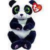 TY - Peluche - Beanie Bellies - Panda - Ying - Bianco e nero - Occhi verdi grandi e glitter - I peluche morbidi e coccolosi - 20 Cm - 40542